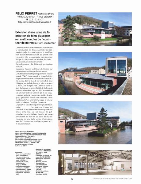 PARUTIONS ARCHITECTURE NORMANDIE